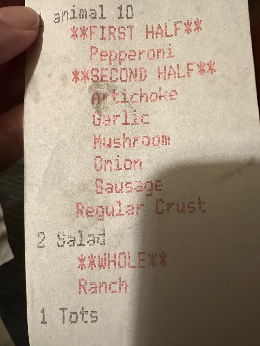 Menu Long Hollow Pizza & Pub-9